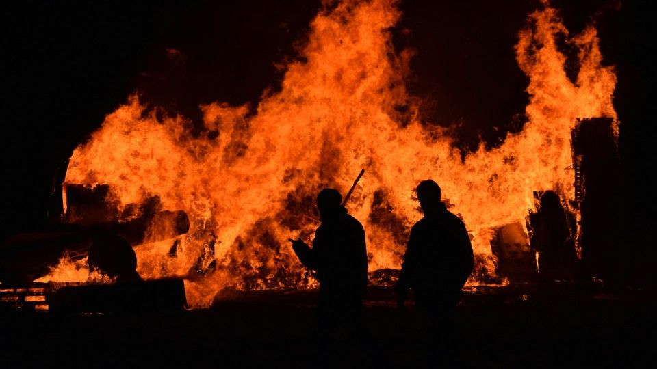 Garagenbrand vermutlich von Rollstuhl ausgelöst
