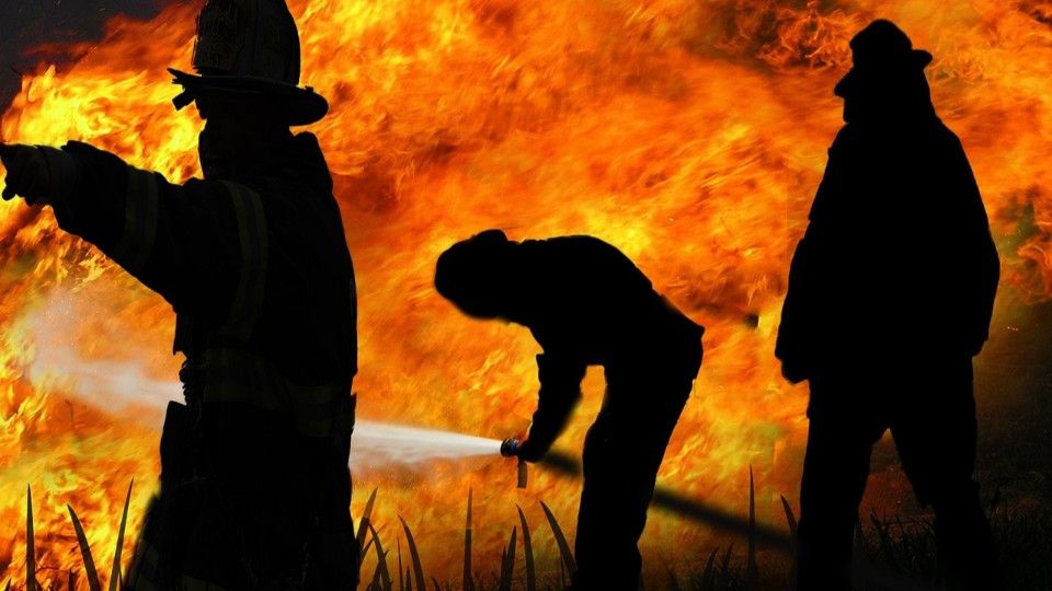 Rathauspassage in Koblenz gerät in Brand
