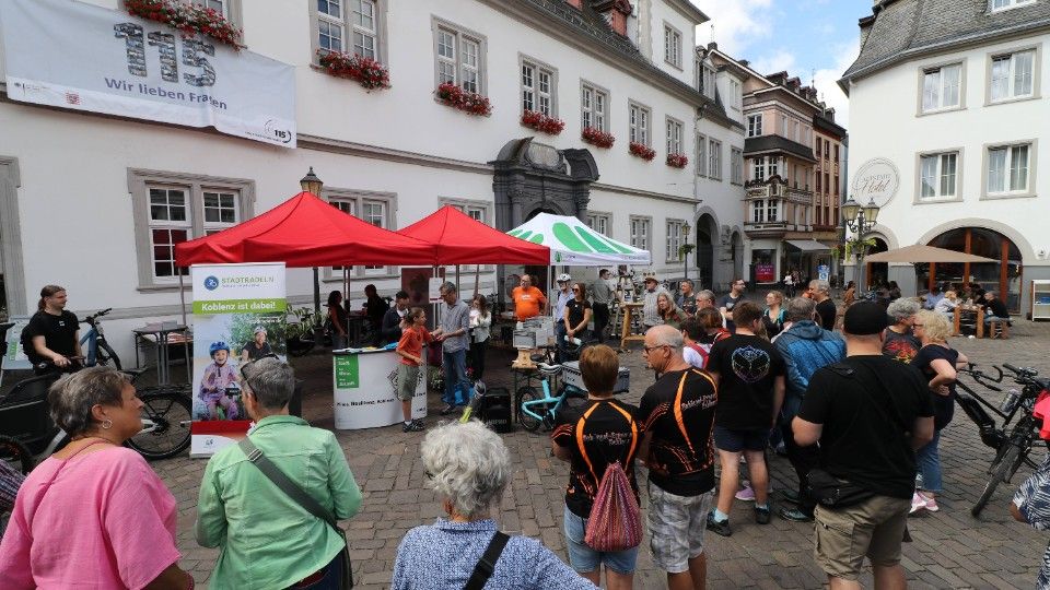 Koblenzer Stadtradeln: 460.927 Radkilometer erreicht