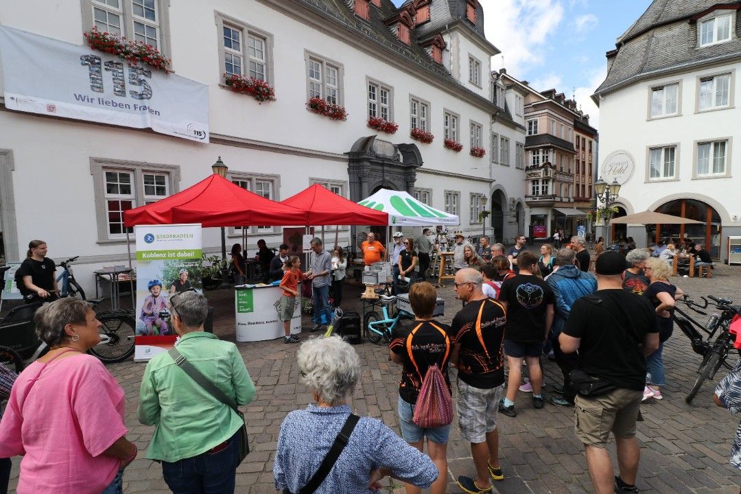 Koblenzer Stadtradeln: 460.927 Radkilometer erreicht Koblenzer Stadtradeln: 460.927 Radkilometer erreicht