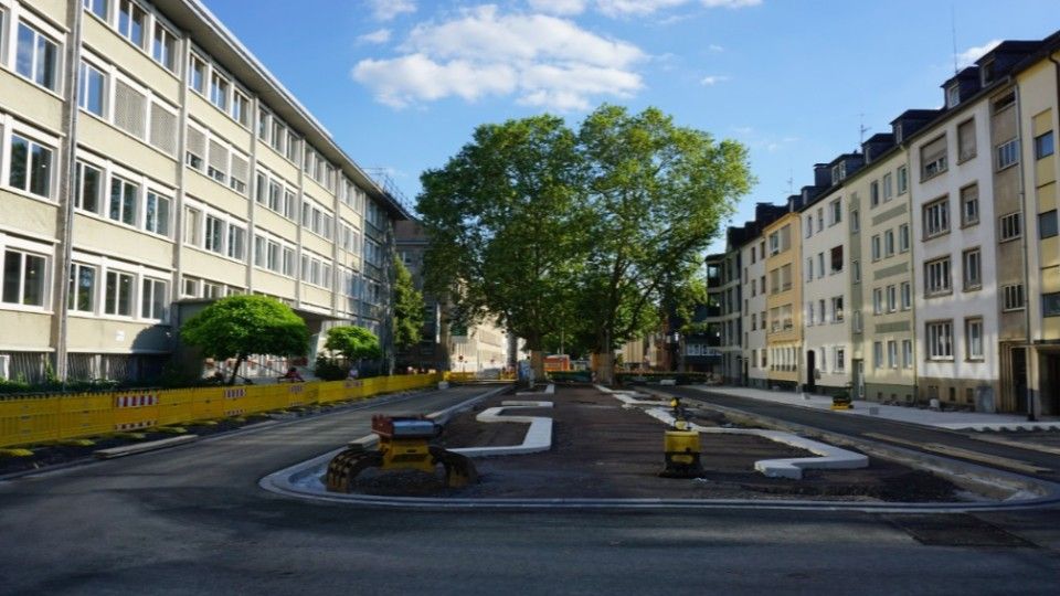 Ausbau Südallee: Weitere Baumaßnahmen führen zu Sperrungen