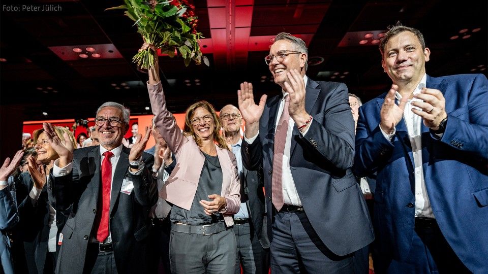 Traumergebnis für Bätzing-Lichtenthäler als SPD-Chefin