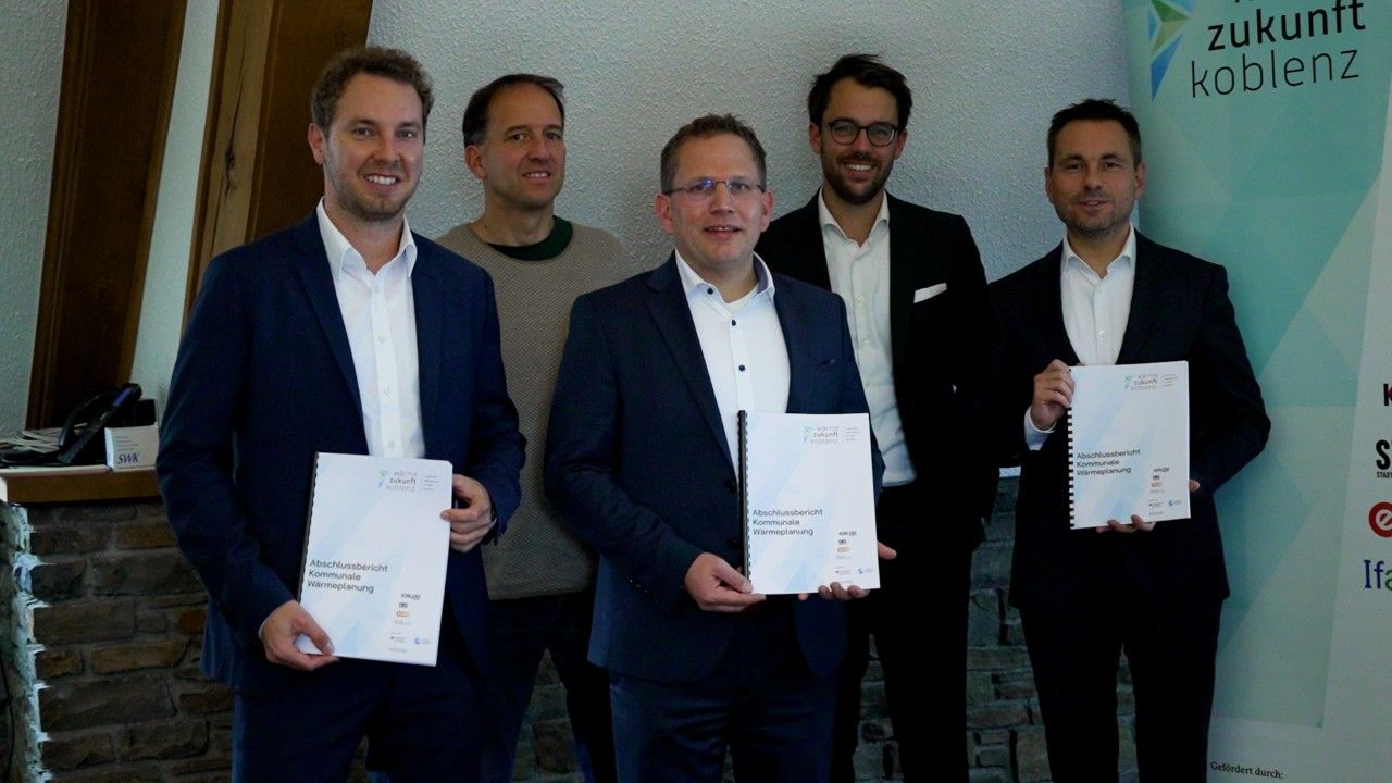 Stadt Koblenz stellt kommunalen Wärmeplan vor Stadt Koblenz stellt kommunalen Wärmeplan vor