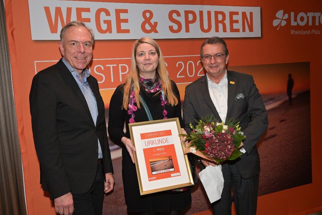Lotto-Kunstpreis zum Thema „Wege und Spuren“ verliehen Lotto-Kunstpreis zum Thema „Wege und Spuren“ verliehen