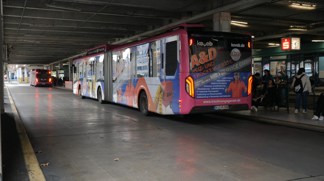 Busfahren in Koblenz wird günstiger: Tageskarte für nur 5,50 Euro im gesamten Stadtgebiet Busfahren in Koblenz wird günstiger: Tageskarte für nur 5,50 Euro im gesamten Stadtgebiet
