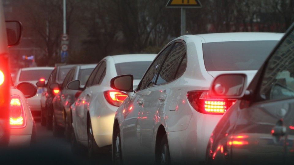 Viel Verkehr in Rheinland-Pfalz vor Weihnachten
