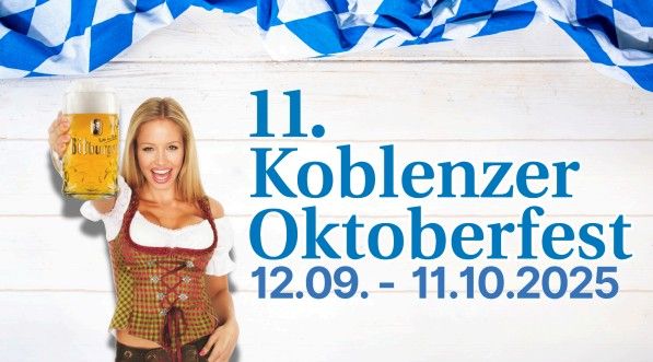 Koblenzer Oktoberfest 2025: Frühbuchertickets sichern!