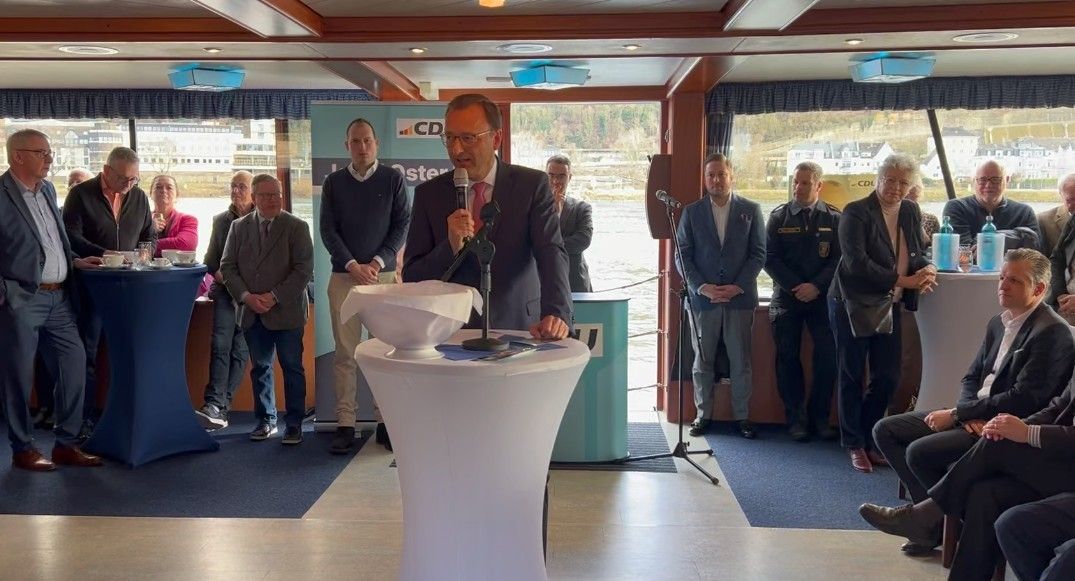 CDU Koblenz startet mit Neujahrsempfang auf dem Rhein CDU Koblenz startet mit Neujahrsempfang auf dem Rhein
