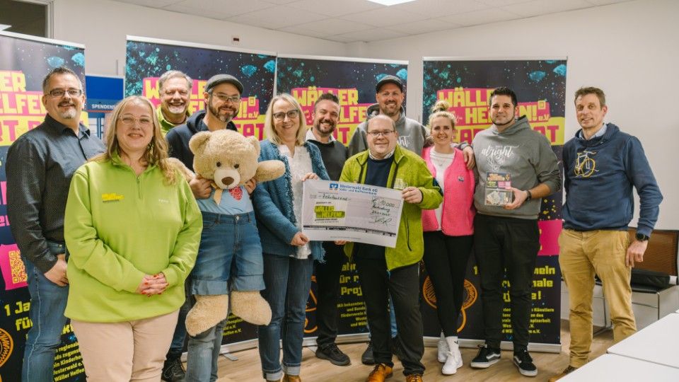 10.000 Euro für die Deutschen Kinderhospiz Dienste im Westerwald