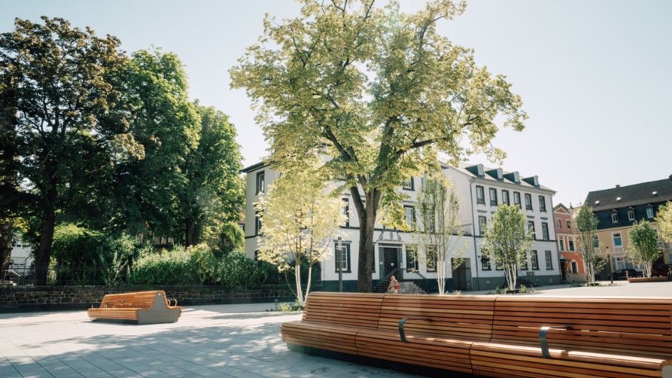 Das neue Wohnzimmer der Stadt Neuwied - Marktplatz wird am 29. März offiziell eröffnet 