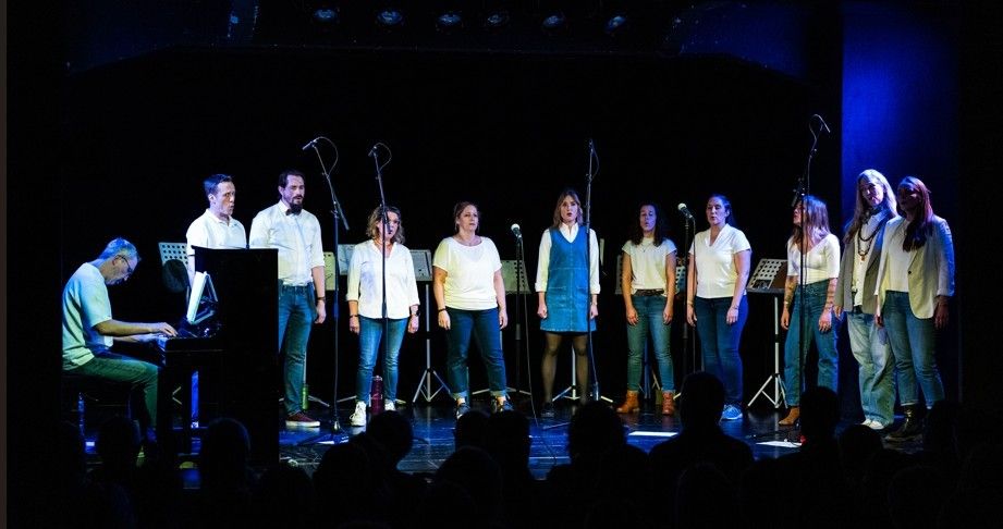 Premiere der "TaktTicker": Koblenzer Vokalgruppe begeistert bei ausverkauftem Konzert in der KUFA