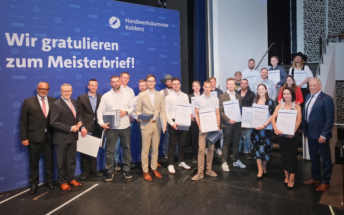 678 „Meister made in Koblenz“ aus 26 unterschiedlichen Herkunftsländern