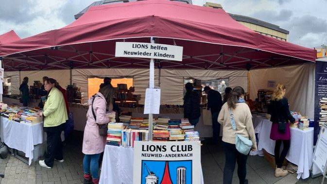 Der Lions Club Neuwied-Andernach lädt zur Bücherannahme ein – Unterstützen Sie einen guten Zweck!