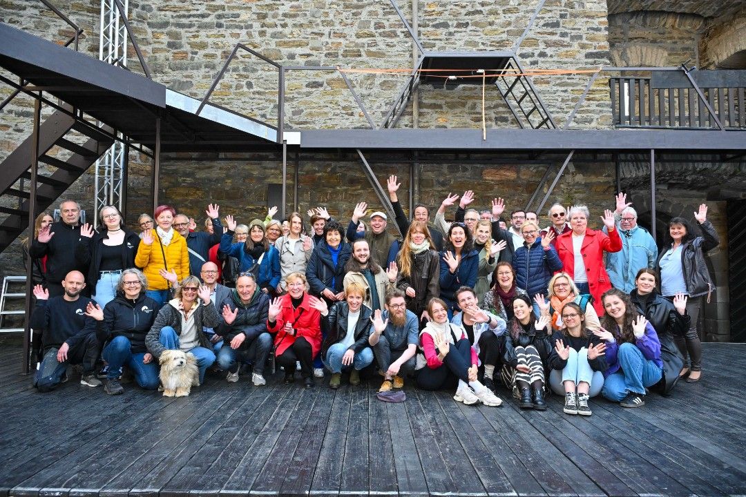 Es geht los! - Probenstart der Burgfestspiele 2025 Es geht los! - Probenstart der Burgfestspiele 2025