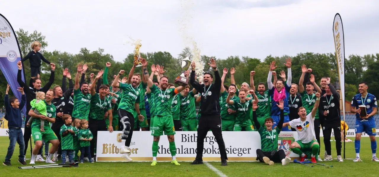 FV Engers gewinnt zum dritten Mal den Bitburger Rheinlandpokal