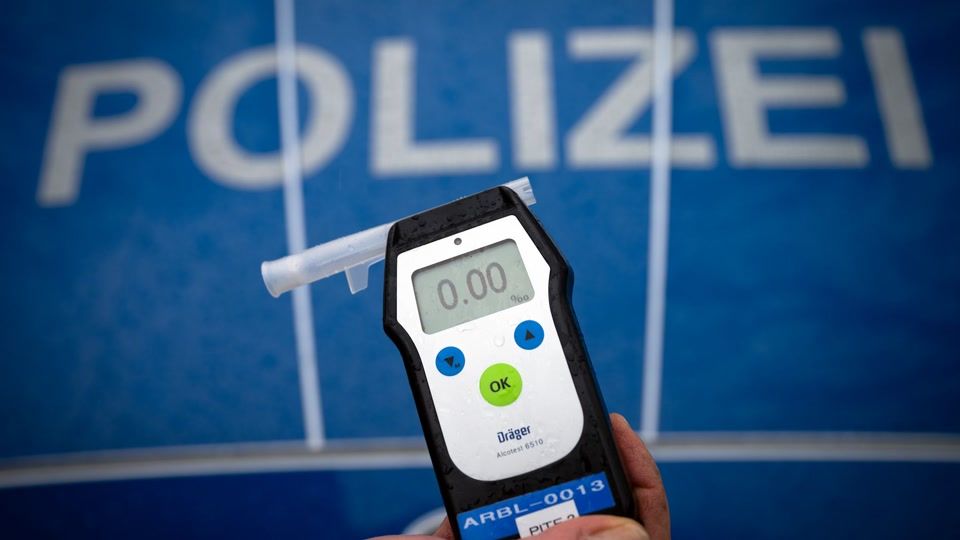 Autofahrer mit 3,2 Promille auf Autobahn gestoppt