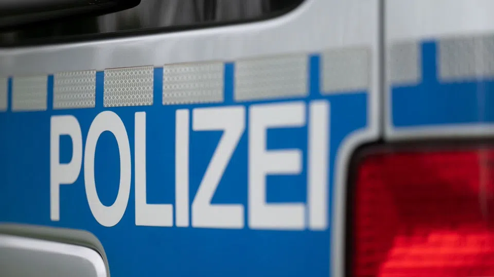 Hahn kracht plötzlich auf Autoscheibe