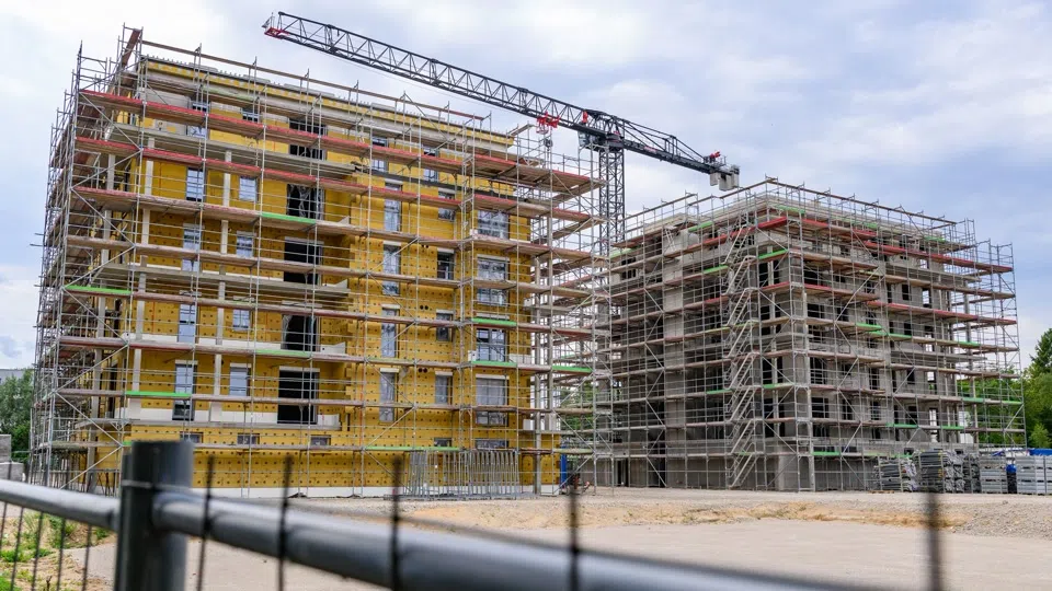 Baugenehmigungen für neue Wohnhäuser legen wieder zu