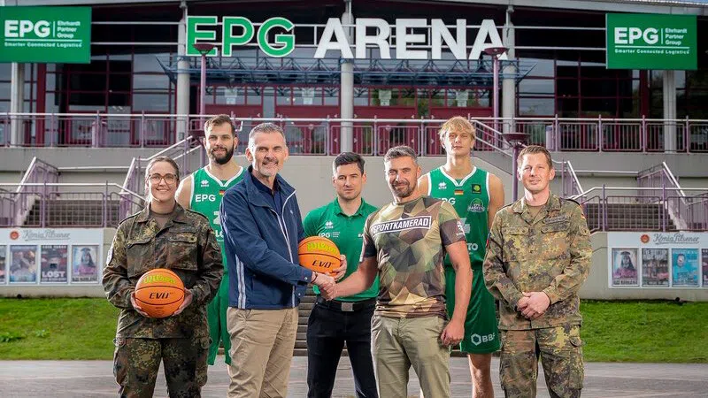 EPG Baskets Koblenz gehen Partnerschaft mit der Karriereberatung der Bundeswehr ein