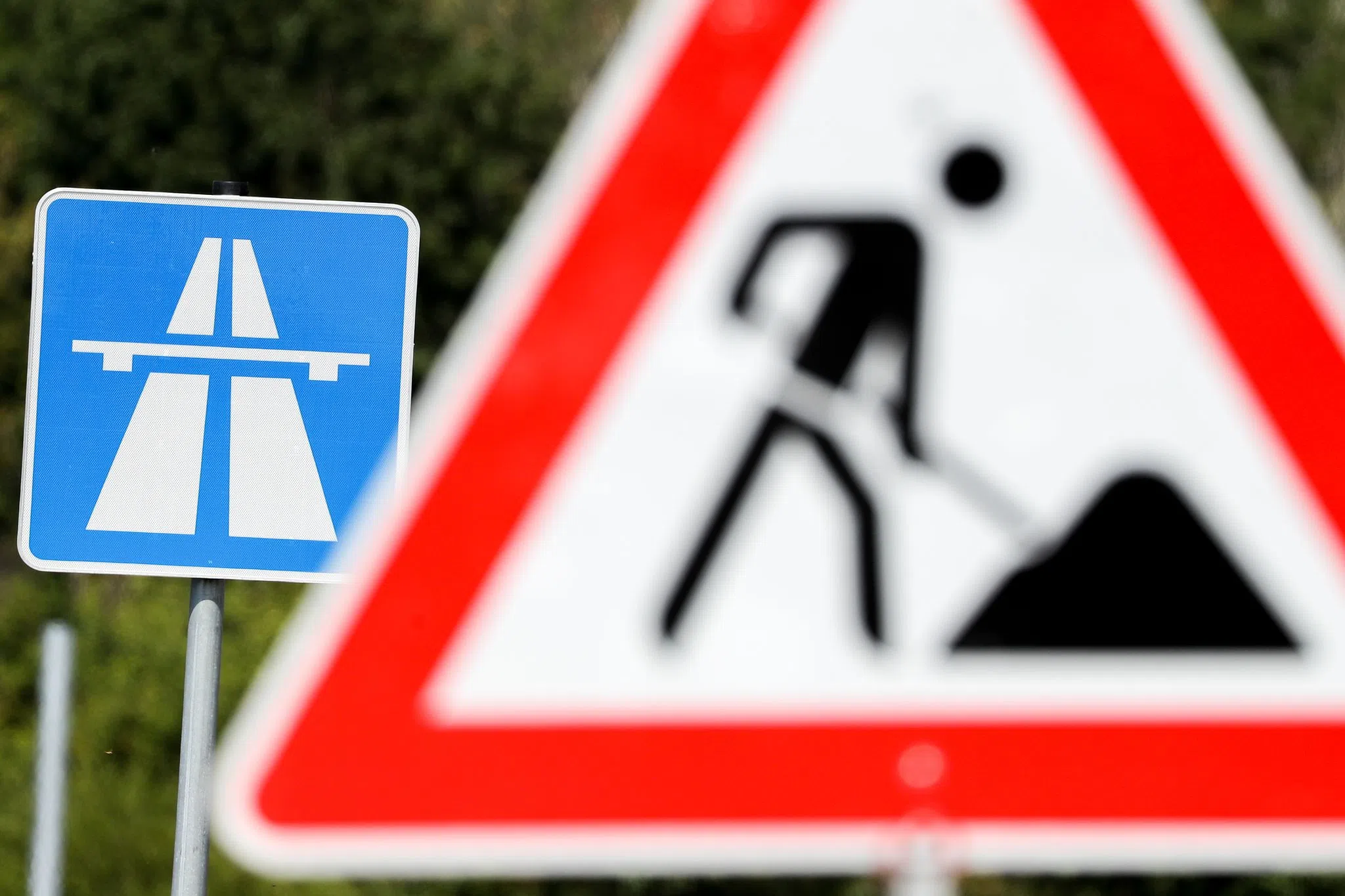 Bauarbeiten auf der A65 vor Abschluss