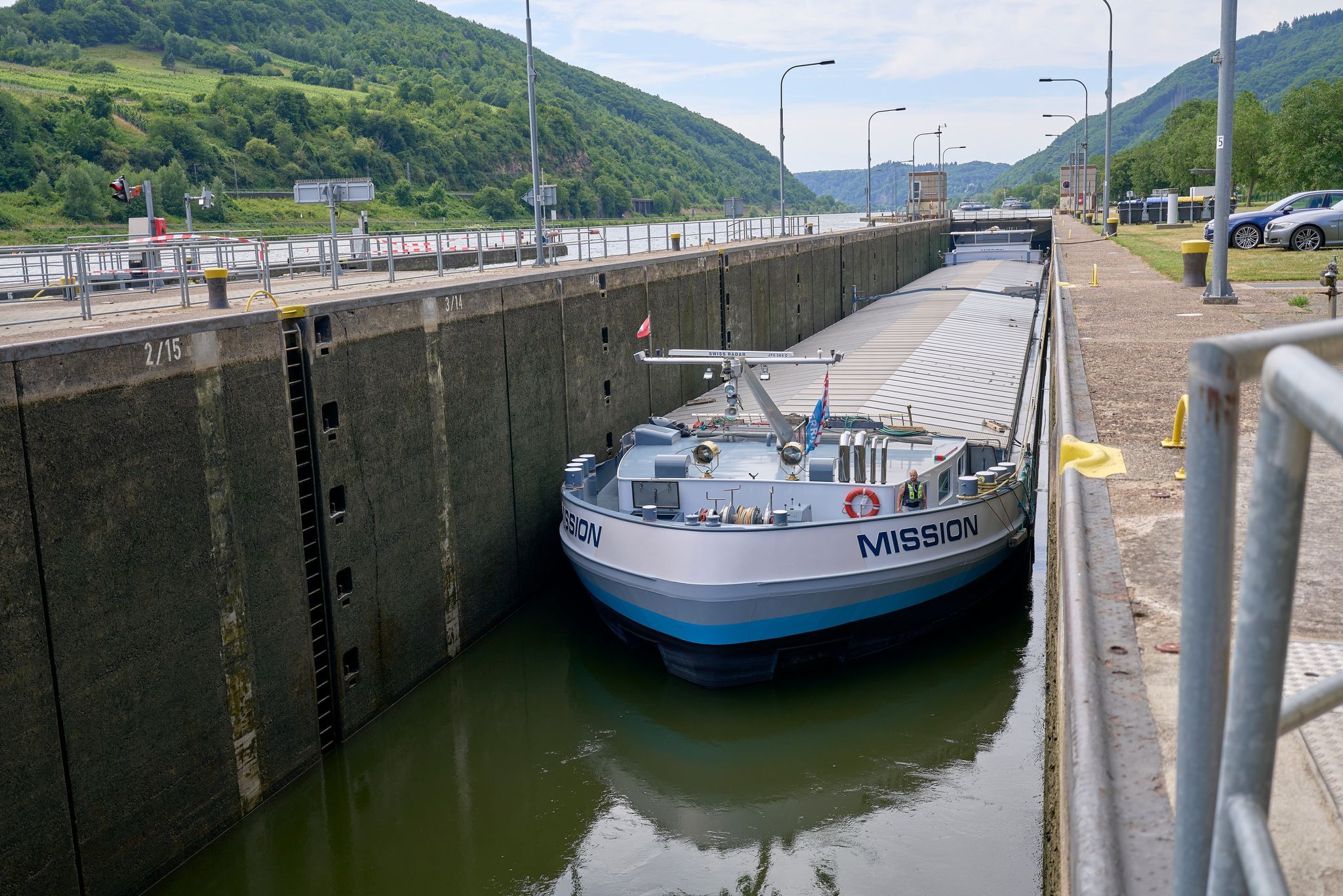 Moselschleuse bekommt Anfang November neues Tor Moselschleuse bekommt Anfang November neues Tor