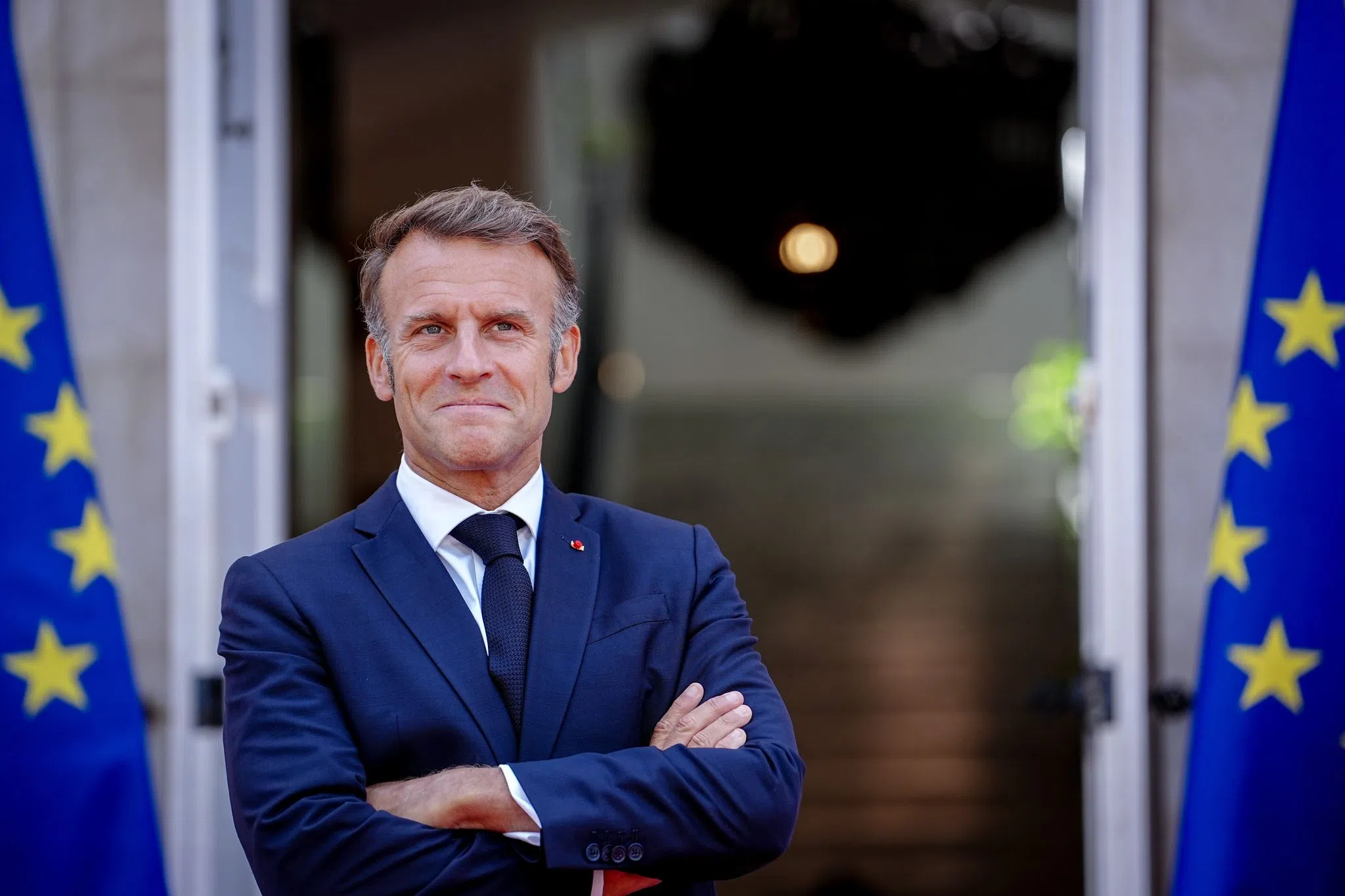 Macron beim Tag der Deutschen Einheit in Saarbrücken