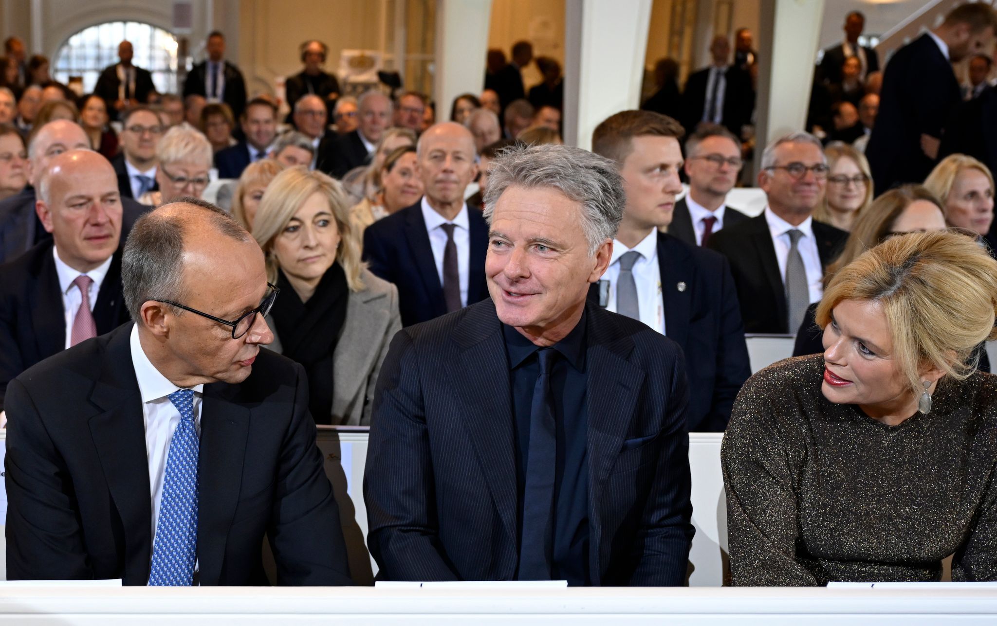 Promi-Paar Pilawa und Klöckner gemeinsam beim Einheitsfest