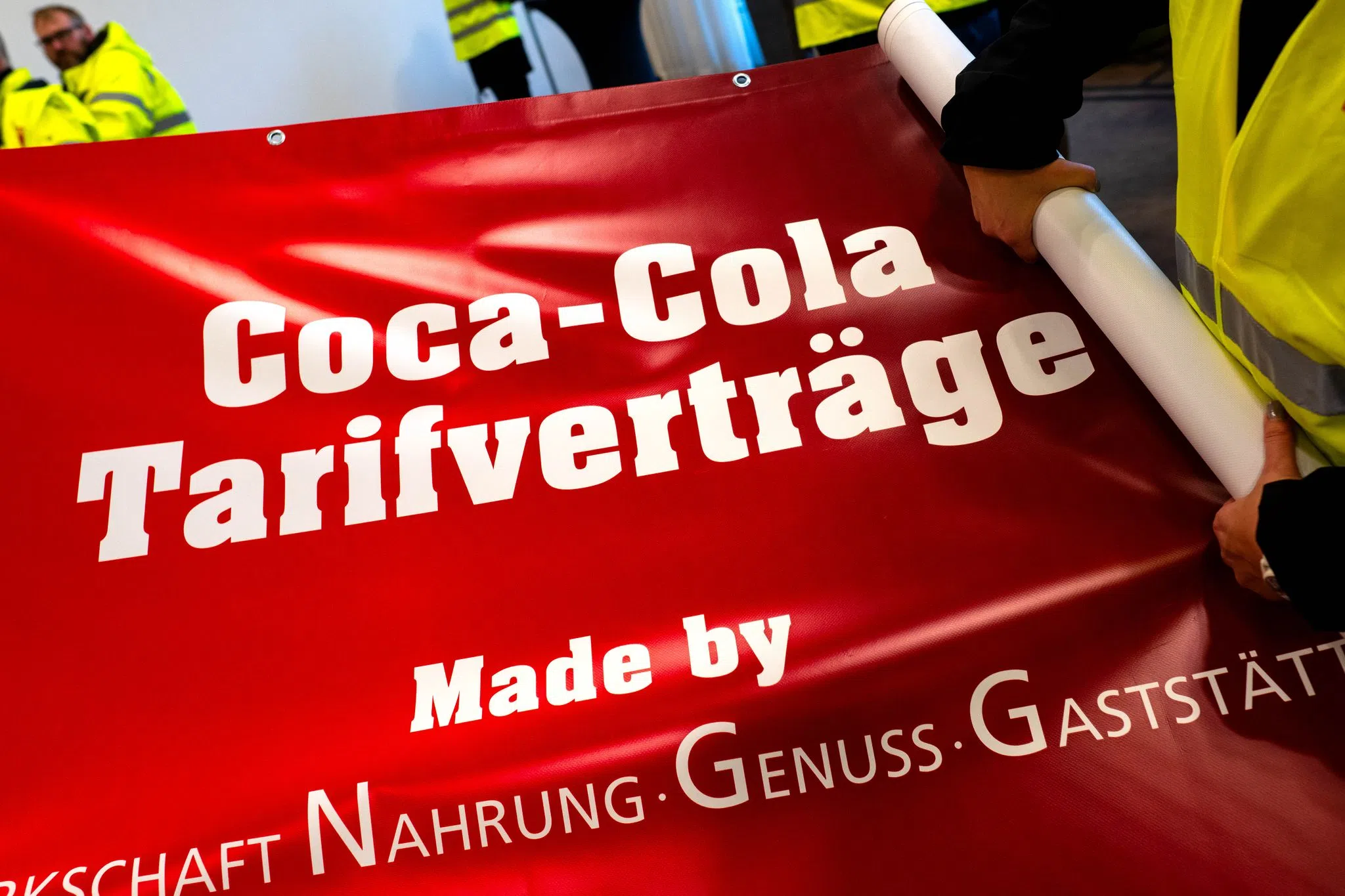 Warnstreik bei Coca-Cola in Bad Neuenahr-Ahrweiler