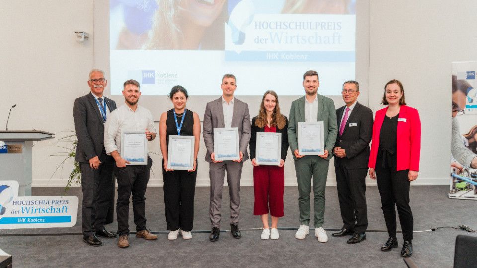 Verleihung des IHK-Hochschulpreises der Wirtschaft