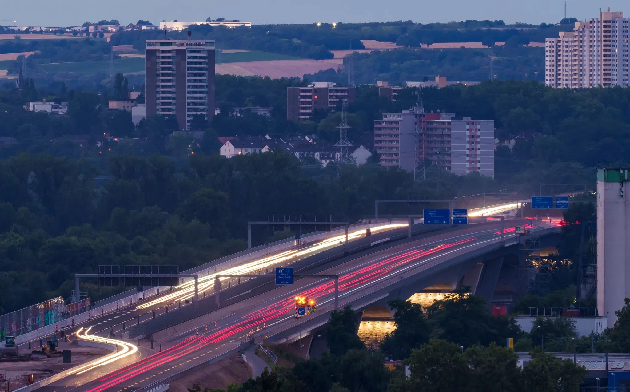 Zu viele Verstöße – A643-Rampe nach Mainz komplett gesperrt