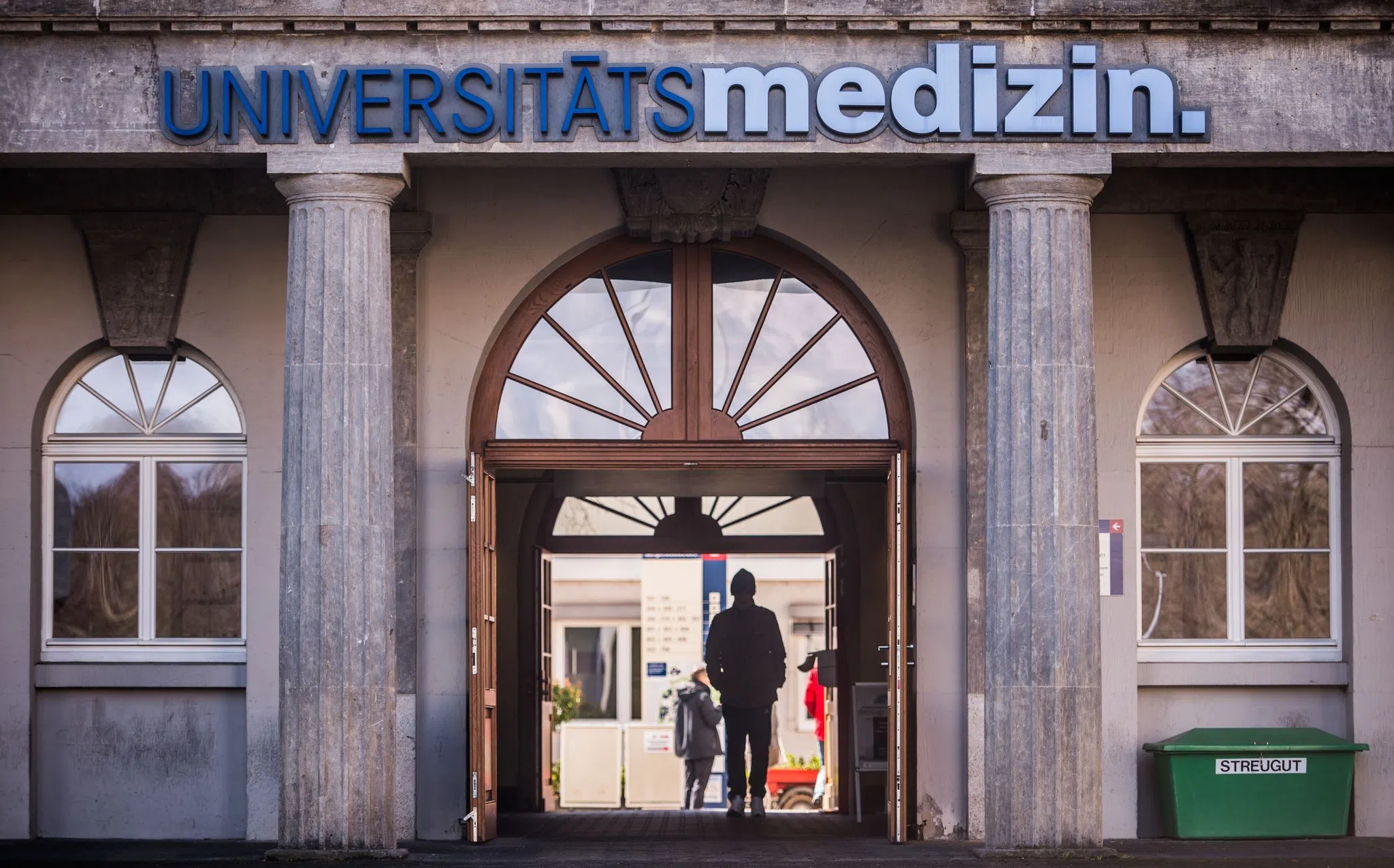 Wasserschaden auf dem Gelände der Universitätsmedizin Mainz