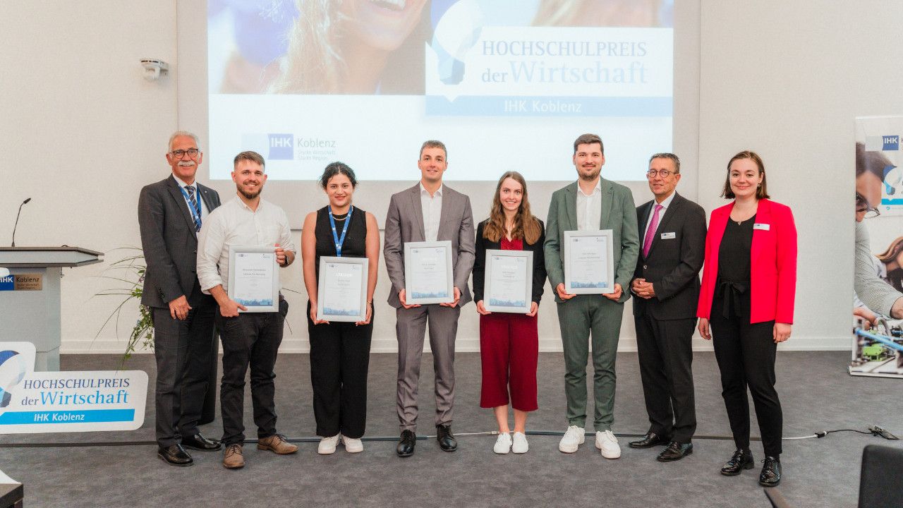 Verleihung des IHK-Hochschulpreises der Wirtschaft