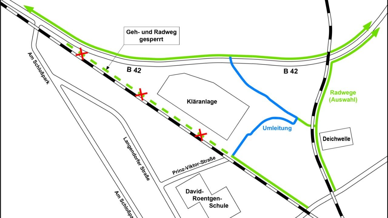 Neubau der Eisenbahnüberführung: Vorarbeiten starten  Neubau der Eisenbahnüberführung: Vorarbeiten starten
