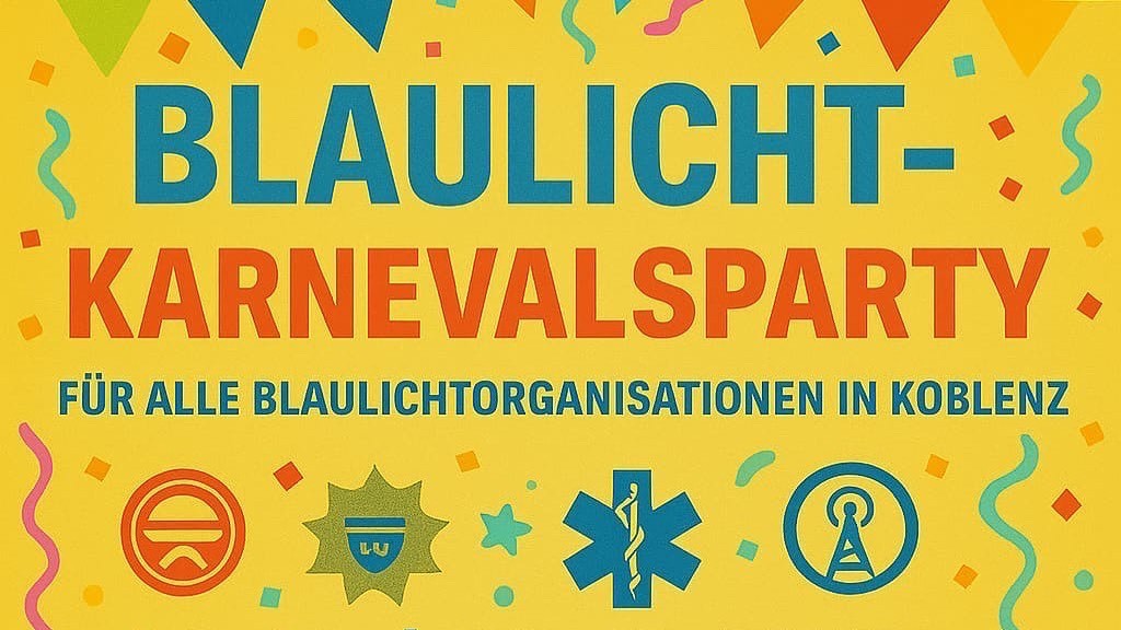 Blaulicht-Karnevalsparty Blaulicht-Karnevalsparty