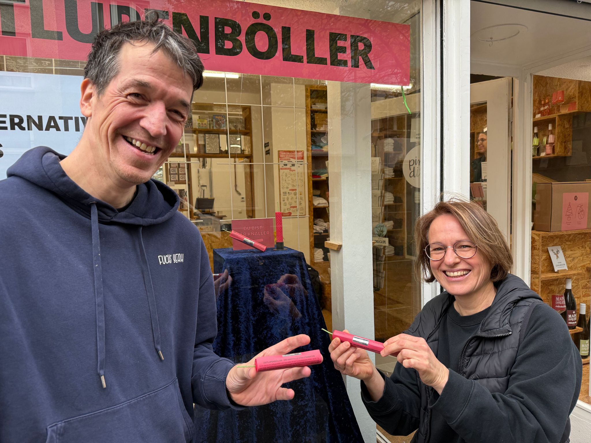 Wenn ein Böller leise brennt