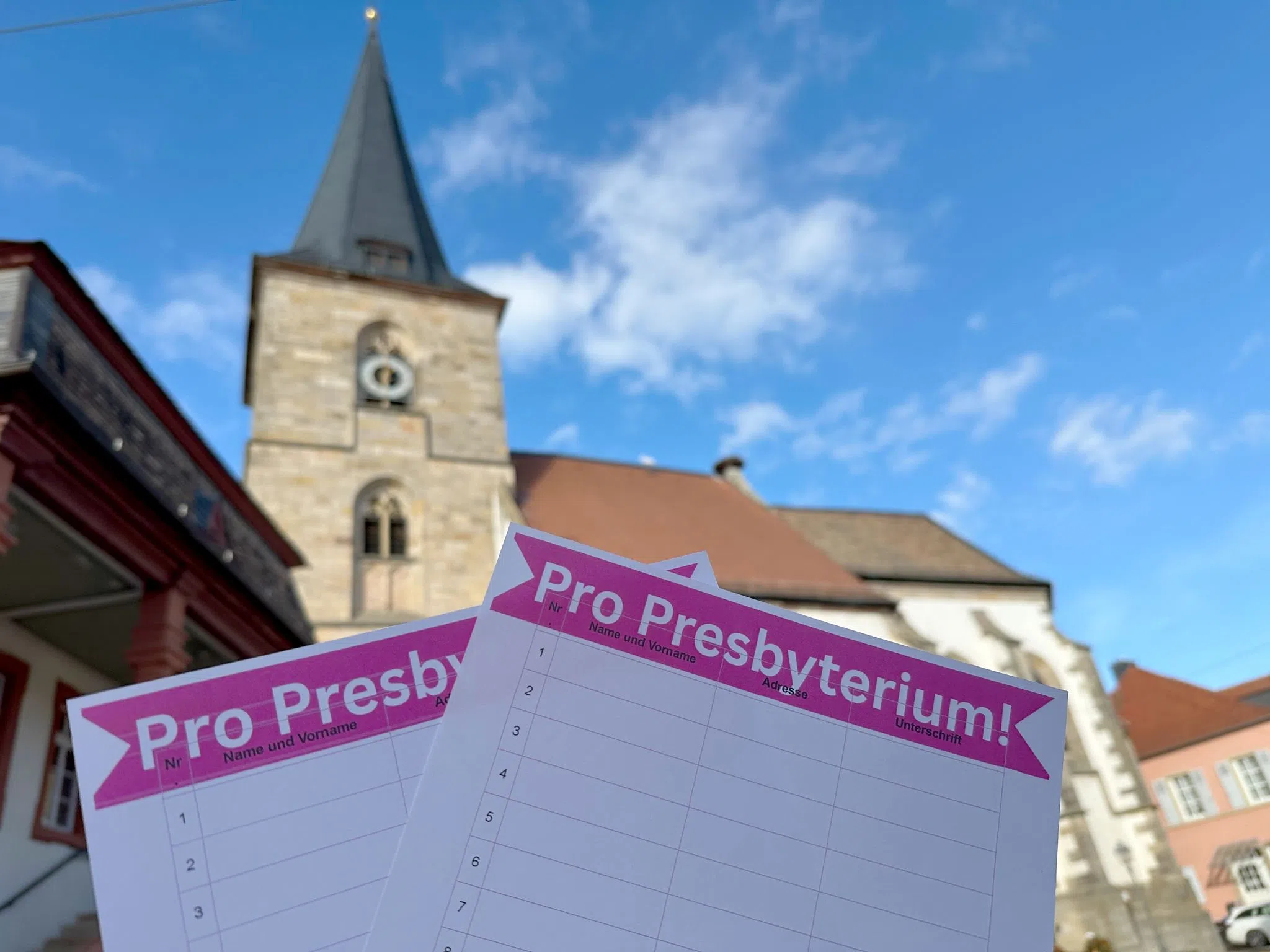 Protest gegen Reformpläne der Evangelischen Kirche