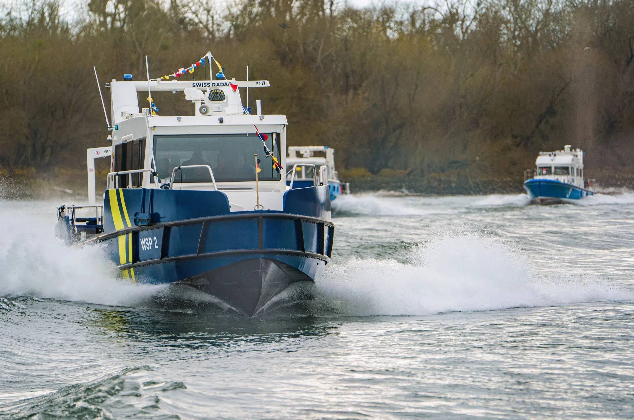 Neues Polizeiboot in Koblenz getauft Neues Polizeiboot in Koblenz getauft