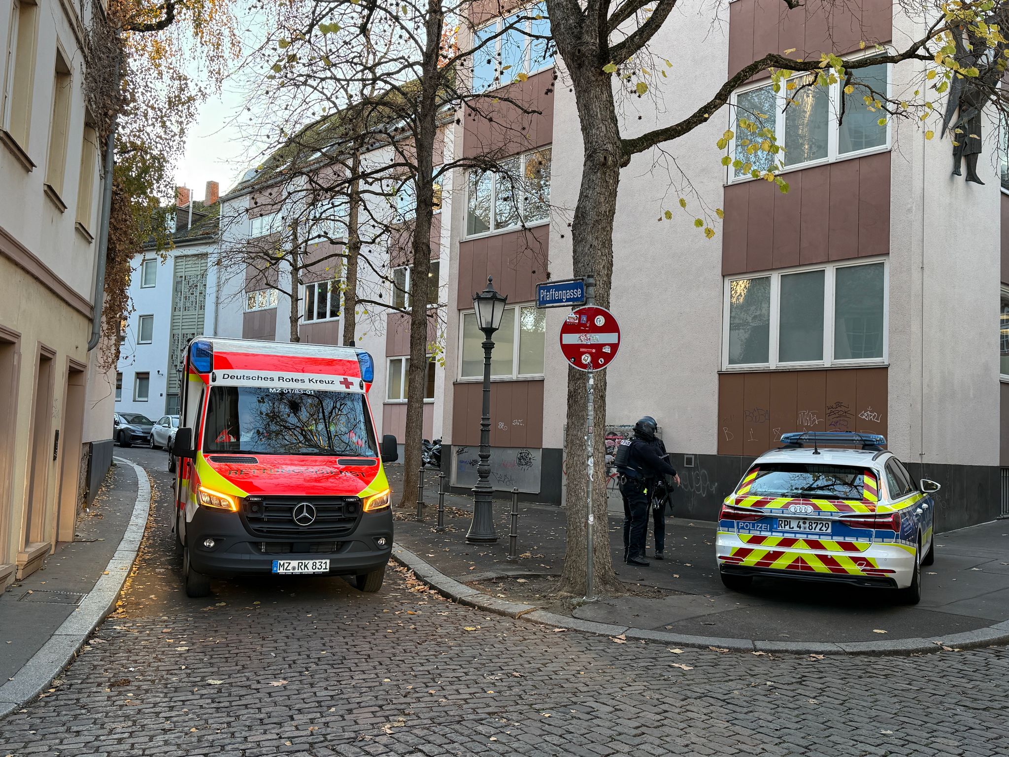 Amokalarm an Schule – Polizei: Kein Hinweis auf Verletzte