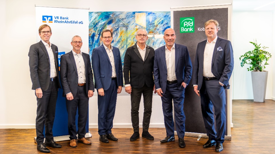 VR Bank RheinAhrEifel eG und PSD Bank Koblenz eG planen gemeinsame Zukunft