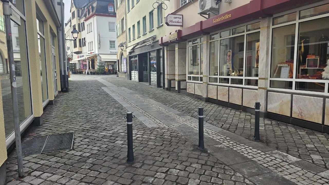 Neues Pollersystem erhöht Sicherheit in der Innenstadt Neues Pollersystem erhöht Sicherheit in der Innenstadt