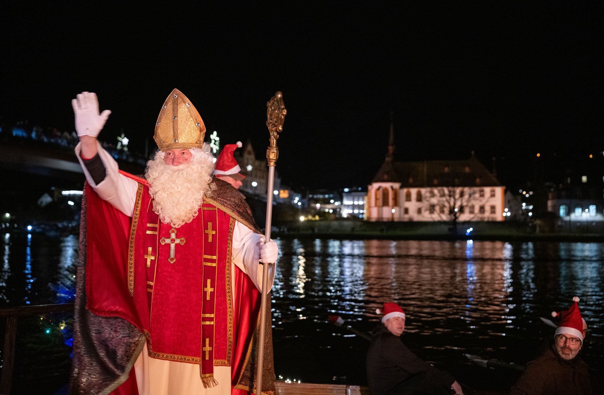 Nikolaus kommt per Boot
