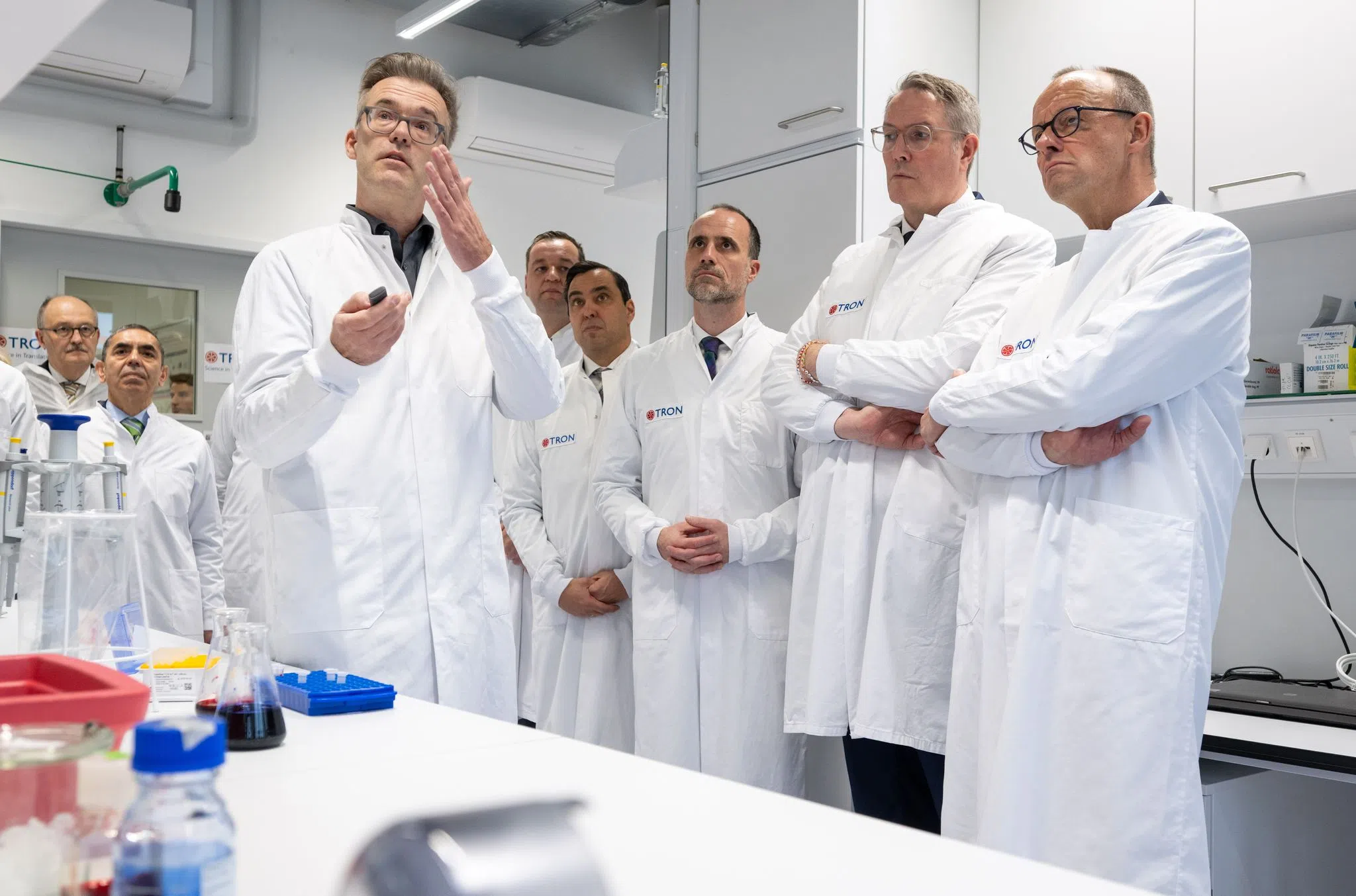 Von Trump bis Zukunft - Kanzler-Besuch in Mainz