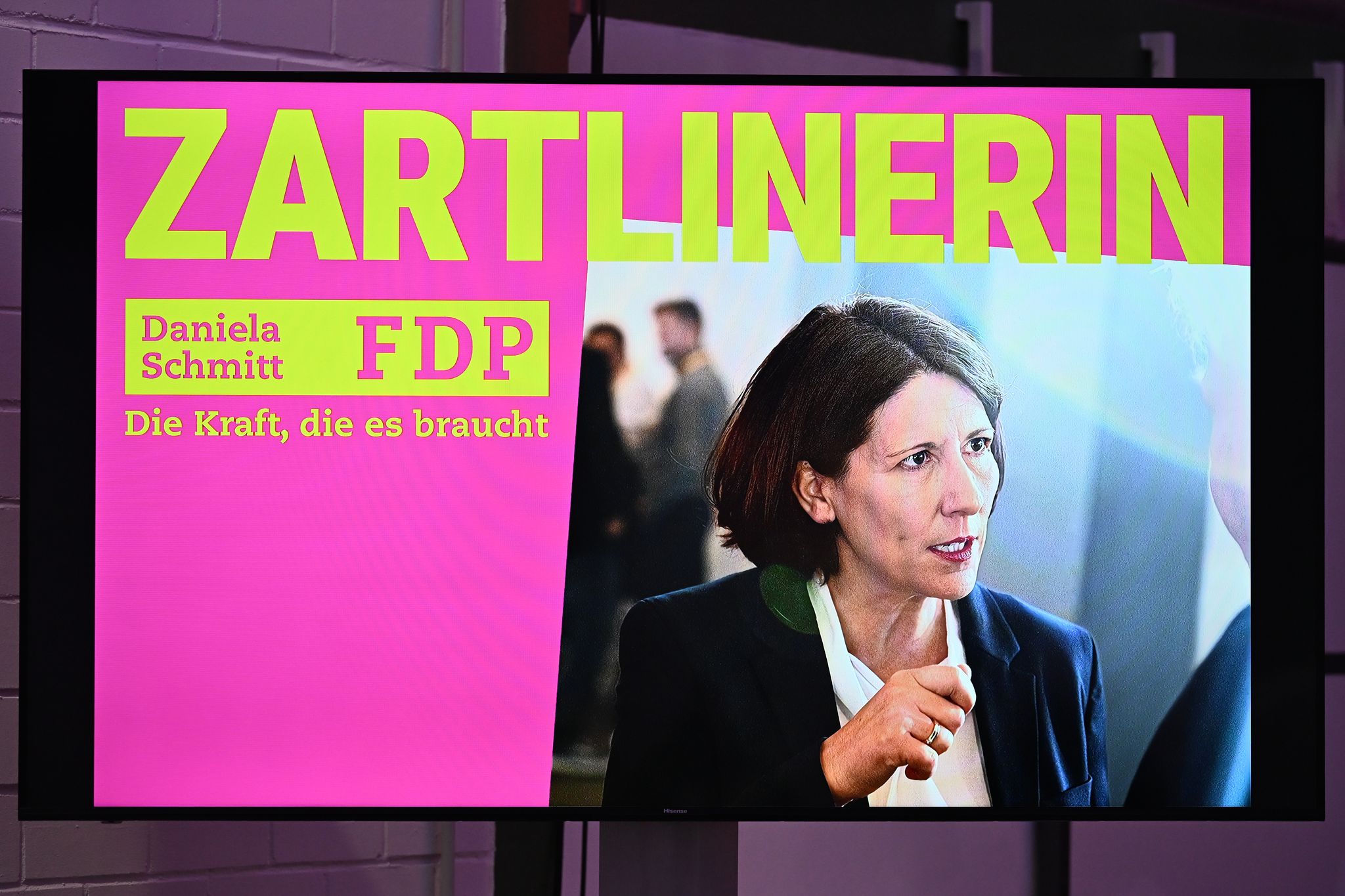 FDP-Spitzenkandidatin Schmitt wird zur «Zartlinerin»