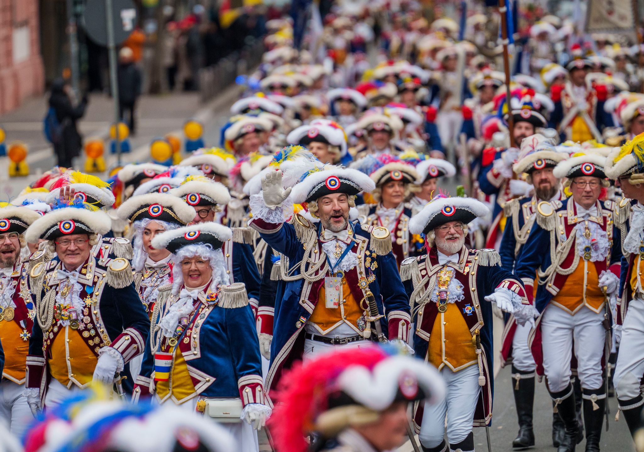 Fastnachts-Kampagne in Mainz beginnt mit Neujahrsumzug