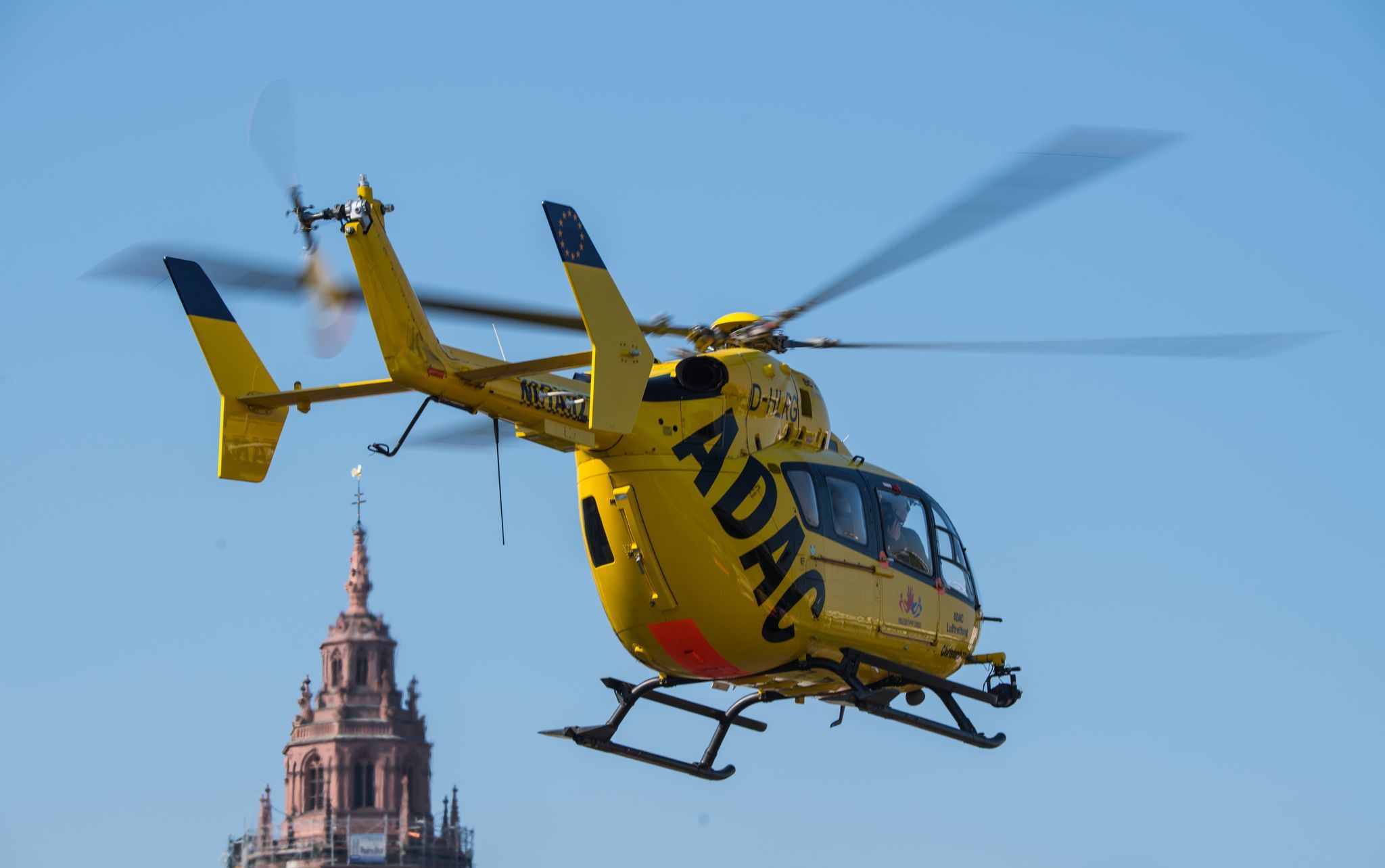 Luftrettung auch in der Nacht mit «Christoph 77»