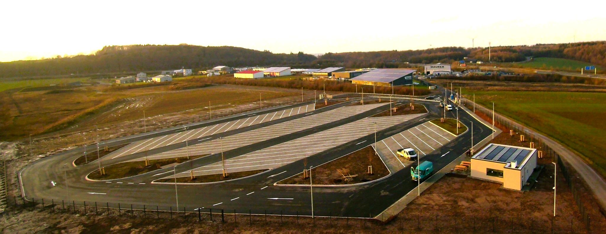 Das ist am neuen Lkw-Parkplatz in der Eifel besonders