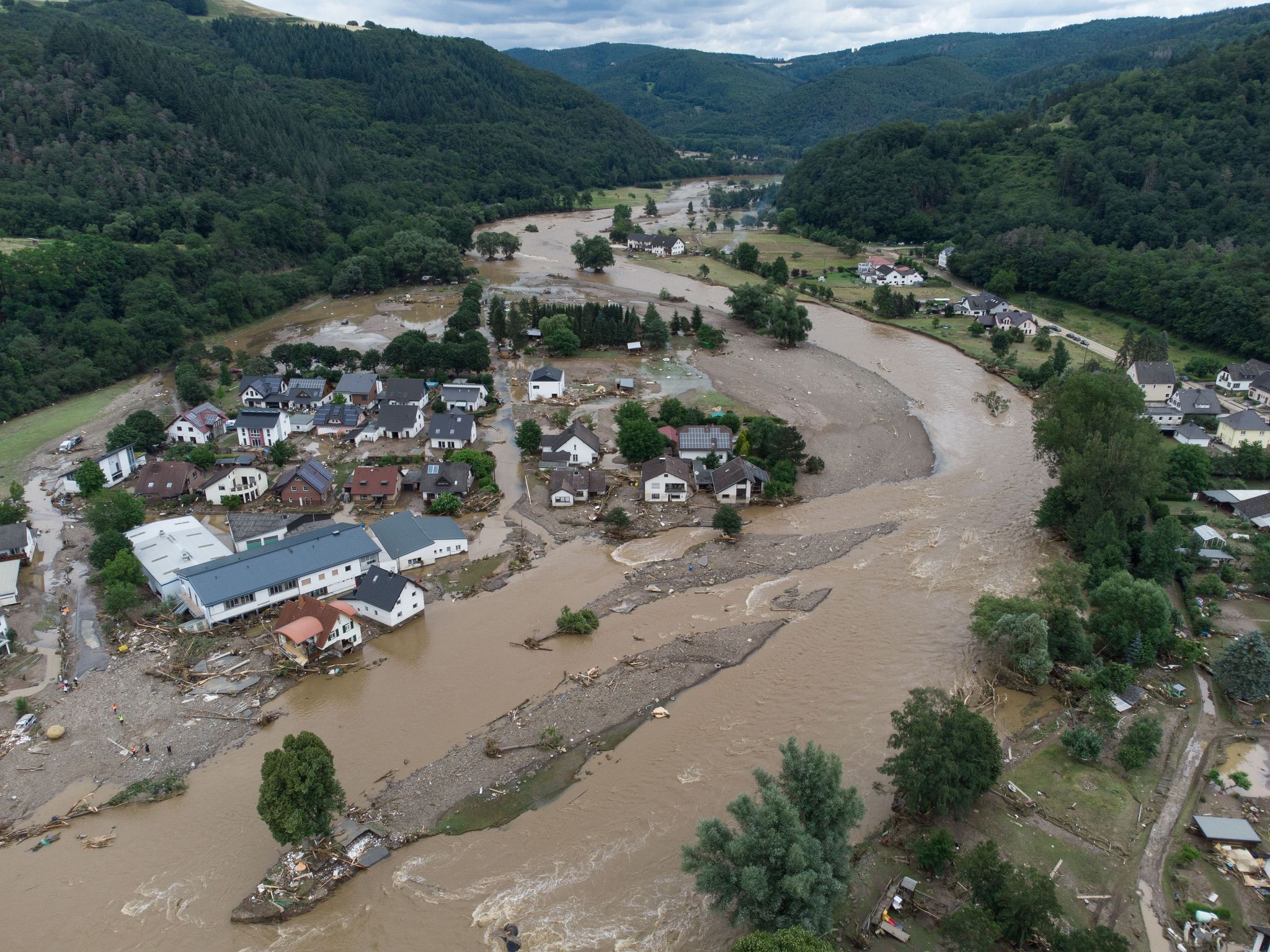 Studie: Sedimente der Ahr belegen mehrere Extremhochwasser