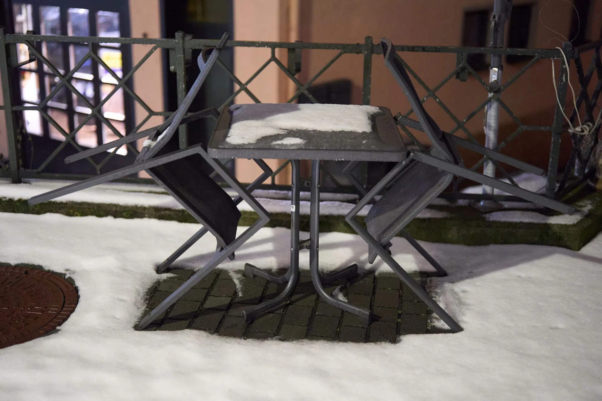 Schneeregen, Schnee und Nachtfrost