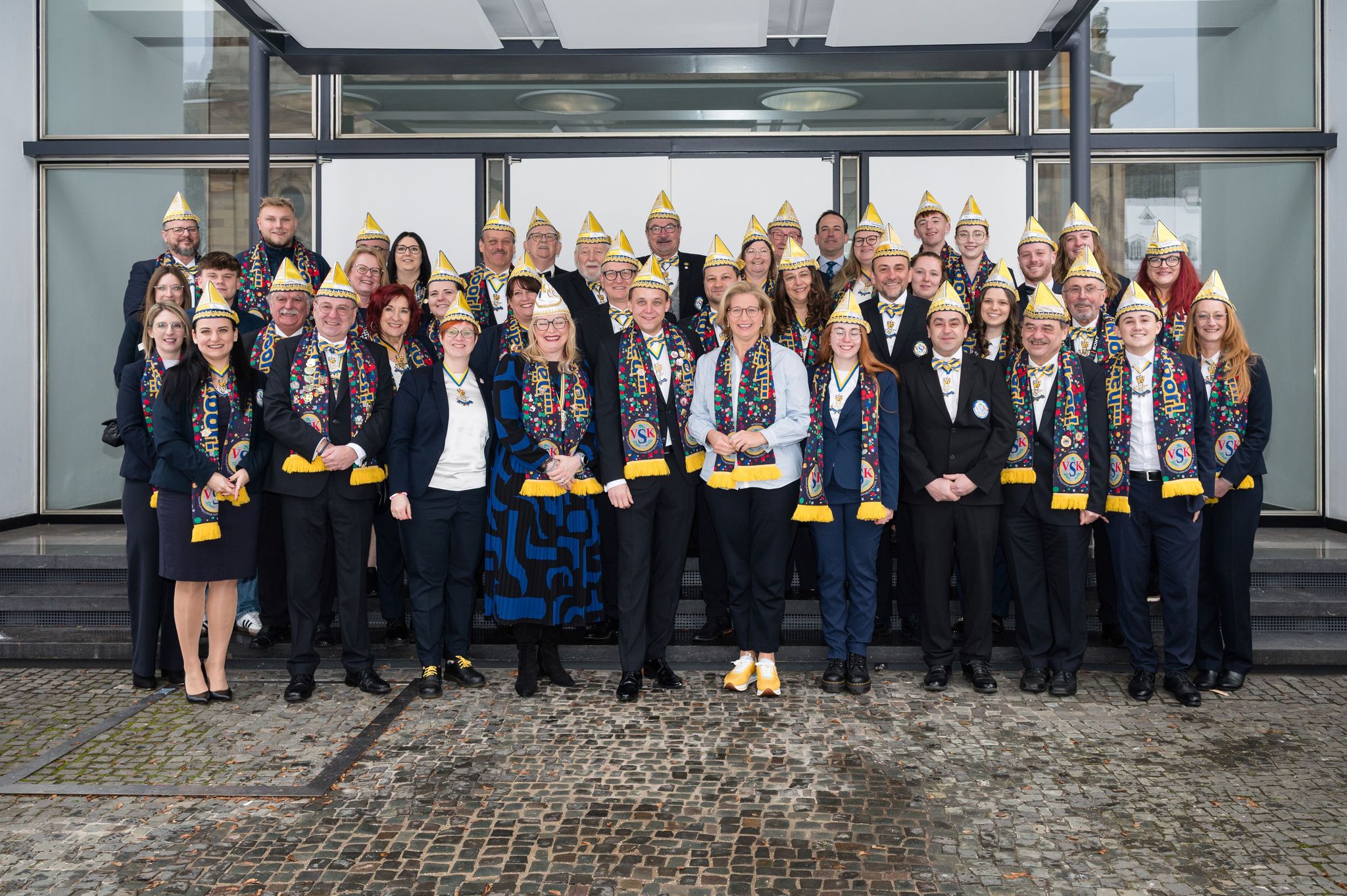 Tradition seit 1969 - Narrenempfang in der Staatskanzlei