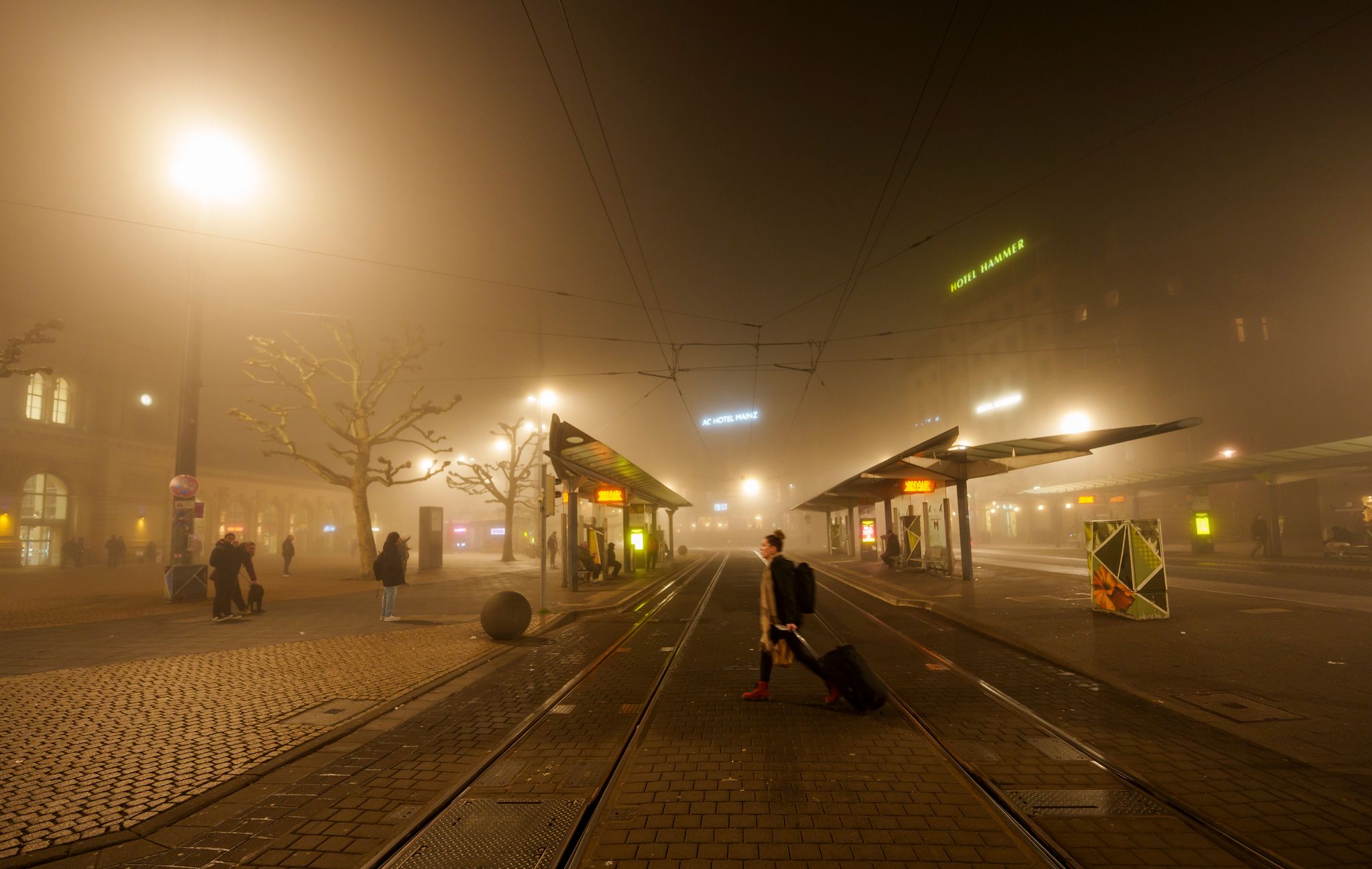 Viele Busse stehen: ÖPNV-Streik in Rheinland-Pfalz